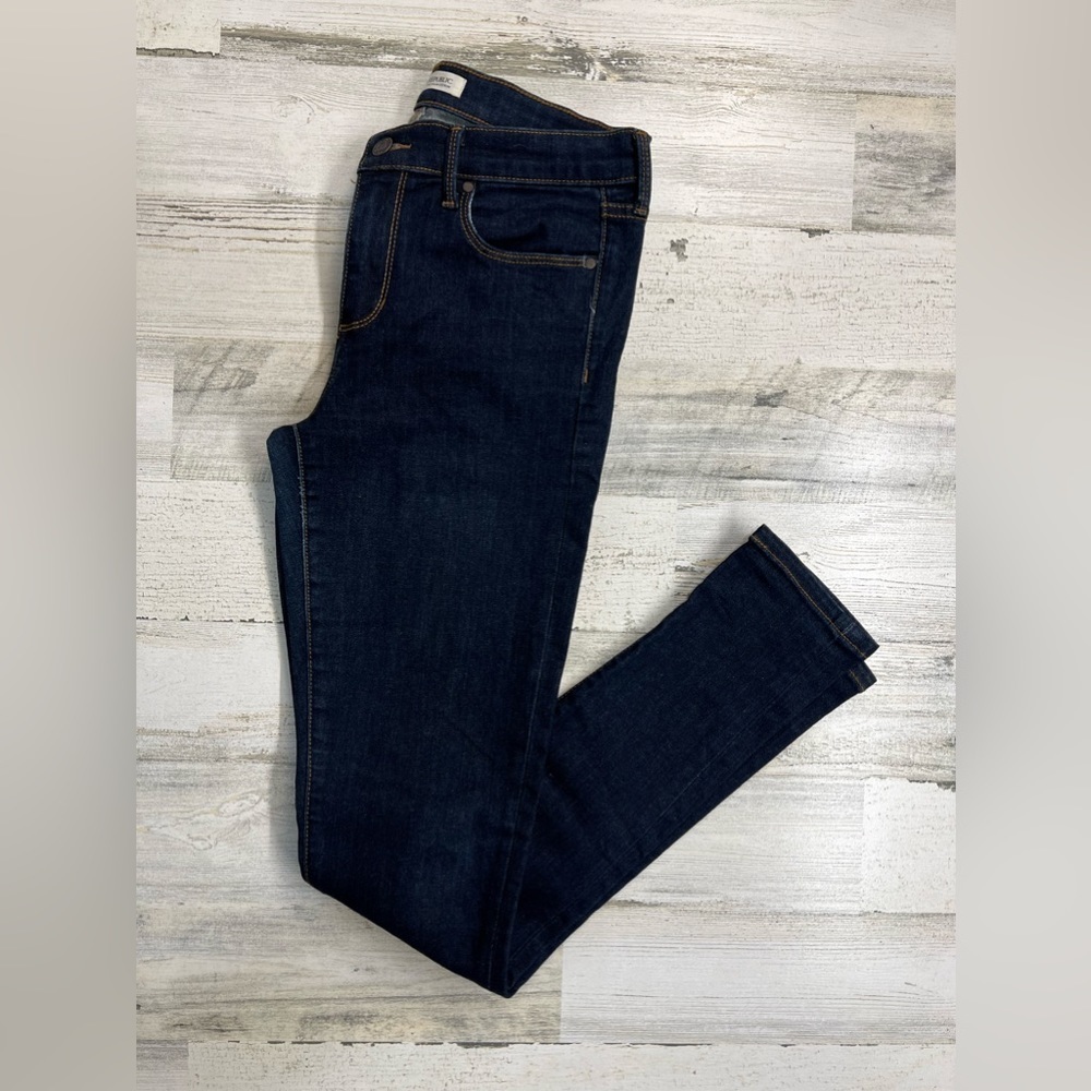 Banana Republic premium denim Skinny Dark Wash Jeans‎ 28